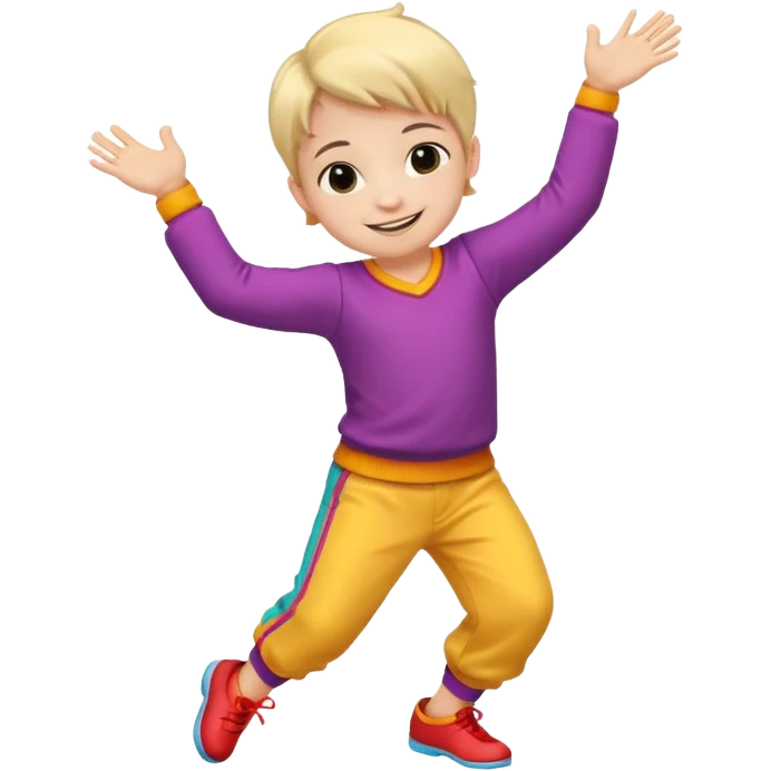 dance smal kid emoji