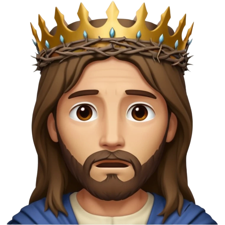 Jesus thorn crown emoji