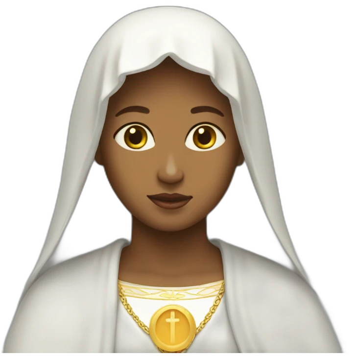 Holy Mary mother of God emoji