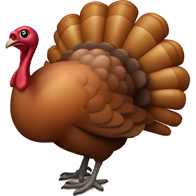 Thanksgiving turkey emoji