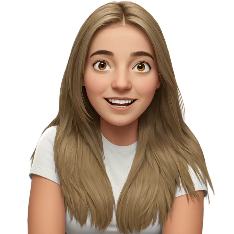smiling girl on couch emoji