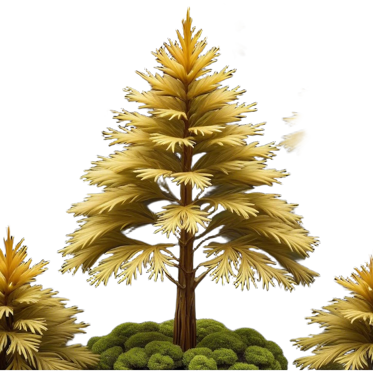 Cinematic Realistic Allocasuarina Emoji, Tall and elegant, with long, needle-like foliage that gives the tree a fine, wispy appearance. The tree’s soft, golden-brown color adds warmth to the landscape. Soft glowing outline, capturing the essence of Australian beauty, strength, and serenity in an allocasuarina tree! emoji