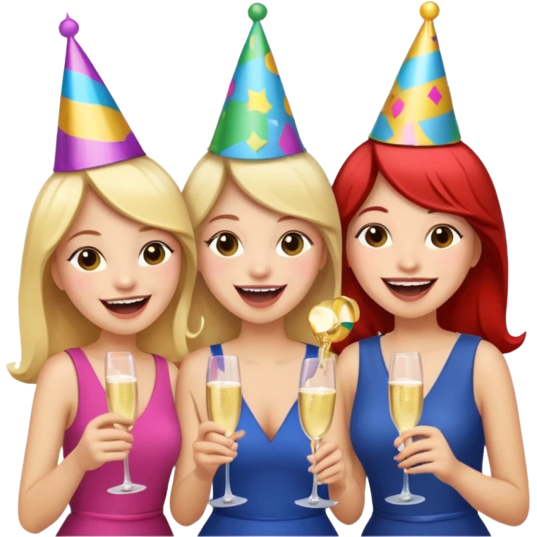 drunk girls emoji