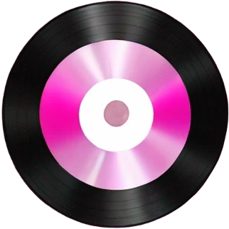 Pink cd emoji