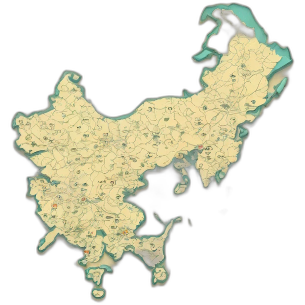 Map of Taiwan republic of china emoji