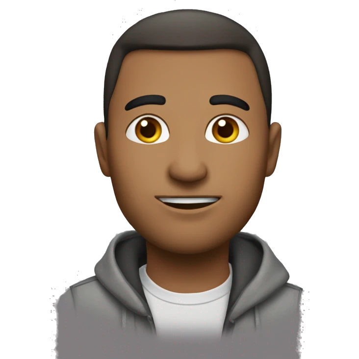 улыбающая девочка в карэ и челкой брюнетка emoji