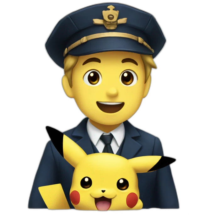 pikachu in titanic emoji