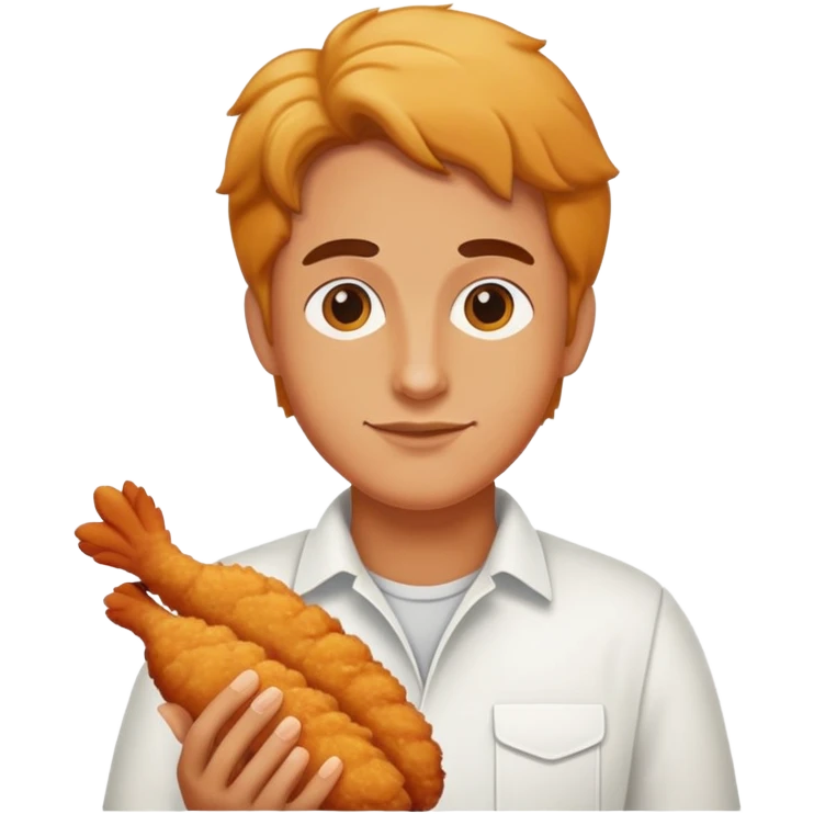 human chicken tenders  emoji