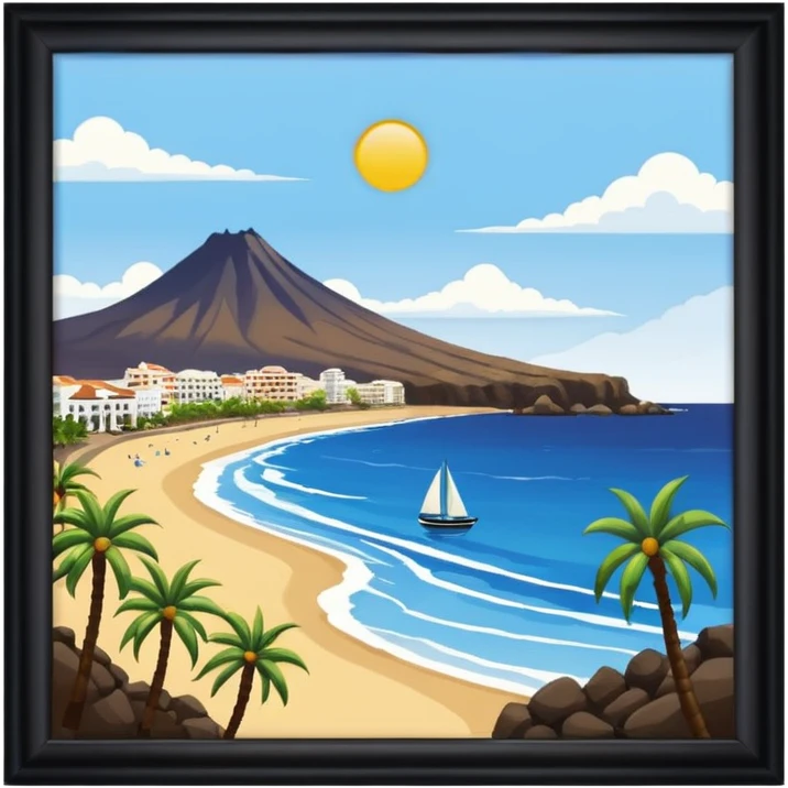 Tenerife islas canarias emoji
