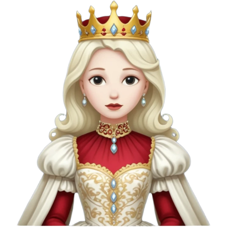 HEADLESS QUEEN WITHOUT HEAD emoji