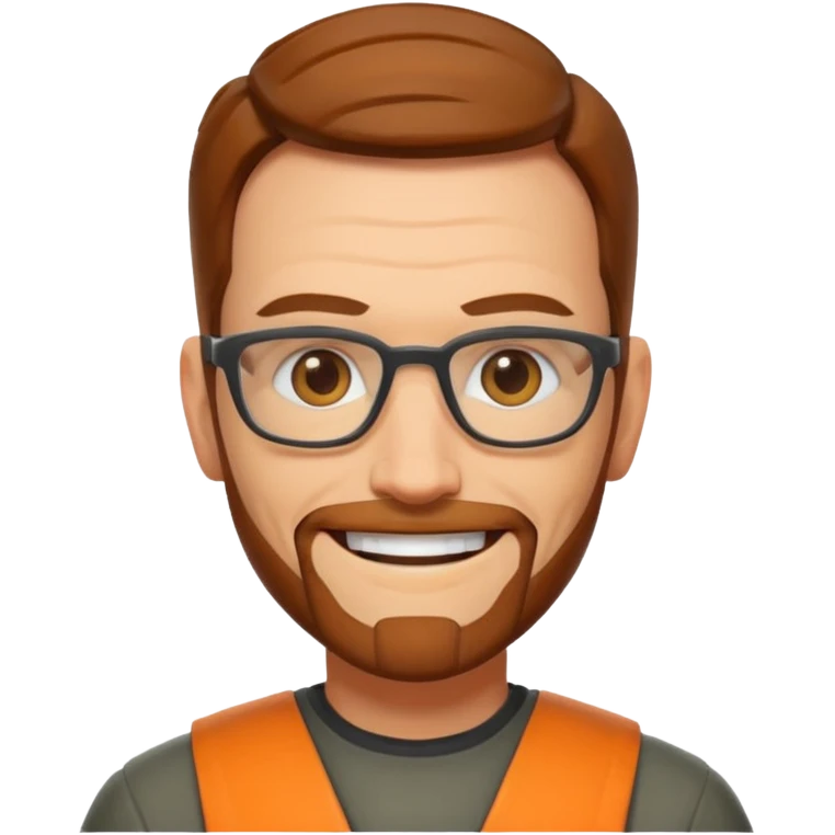 gordon freeman smiling just head  emoji