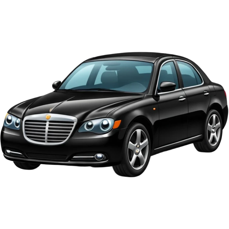 massive black car emoji