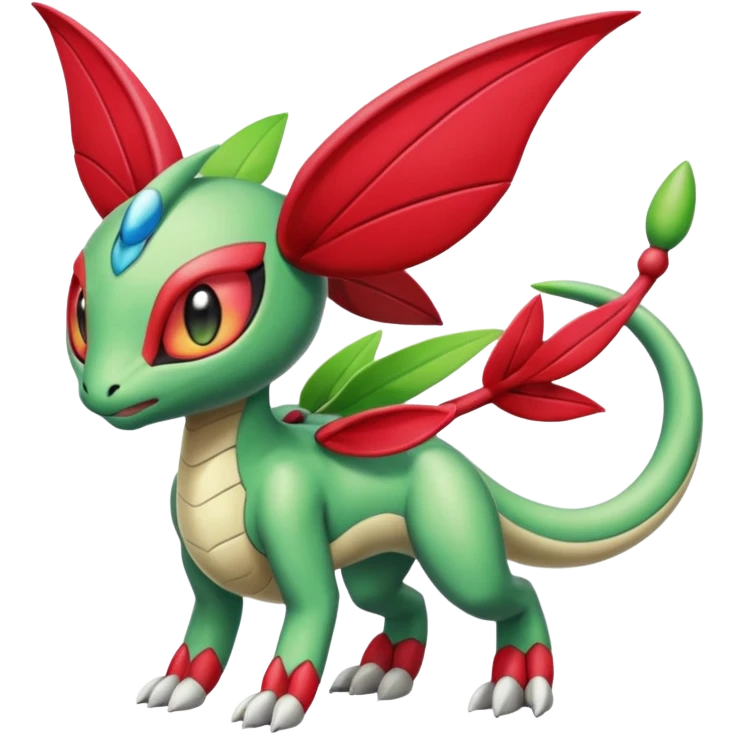 Meloetta-Flygon-Vibrava-Genesect-Gatomon-Pteromon-hybrid emoji