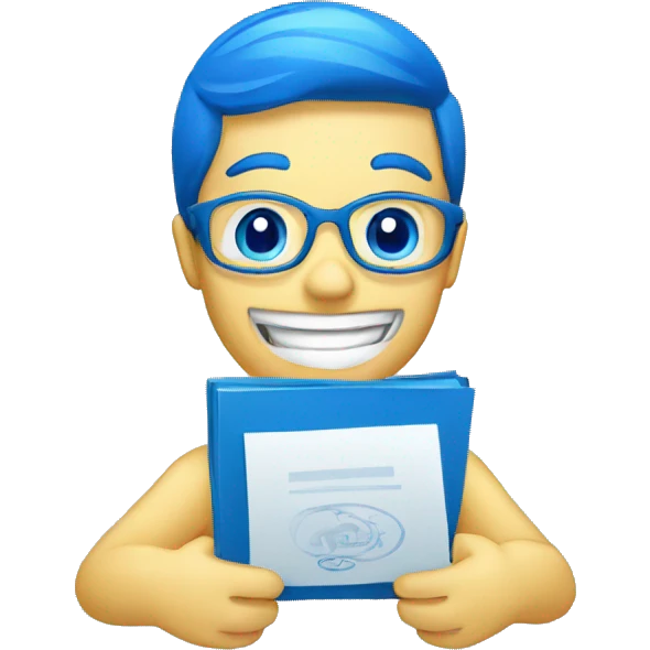Certification bleue  emoji