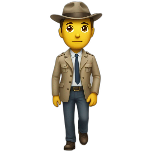 detective buscando emoji