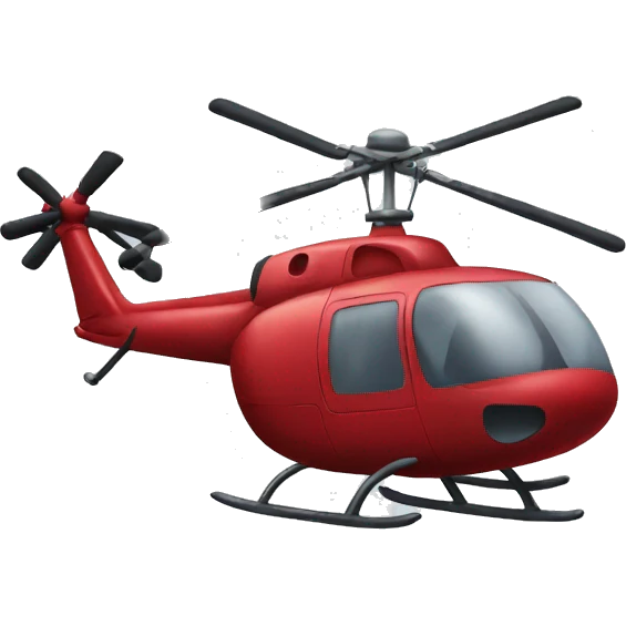 wine and helicopter emoji
