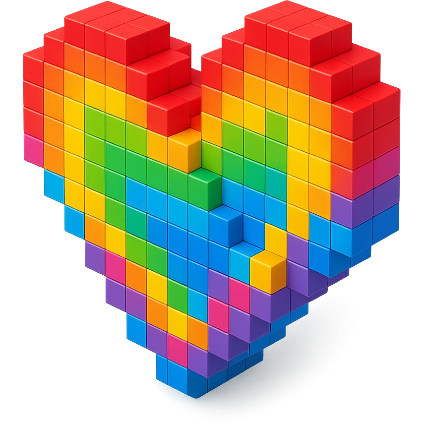 Heart rainbow  emoji