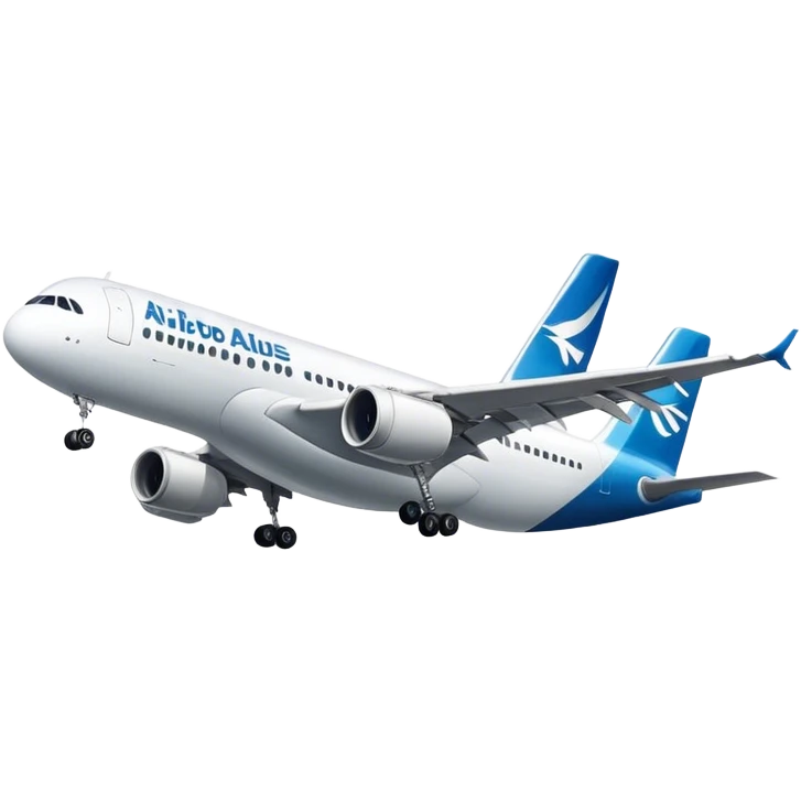 airbus flying emoji