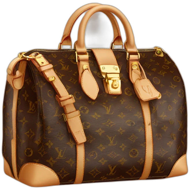 louis vuitton bag emoji