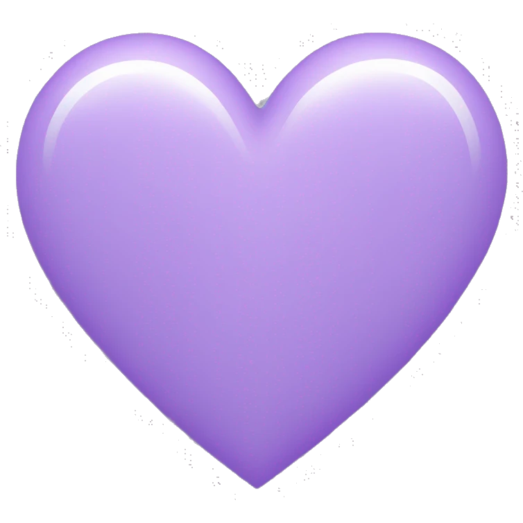 Light Purple Heart  emoji