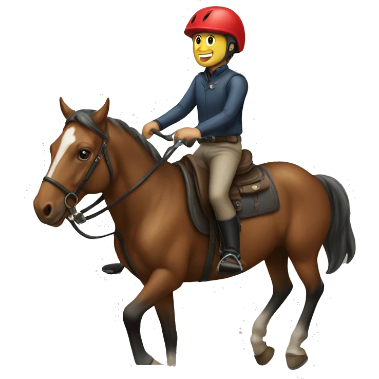Riding emoji