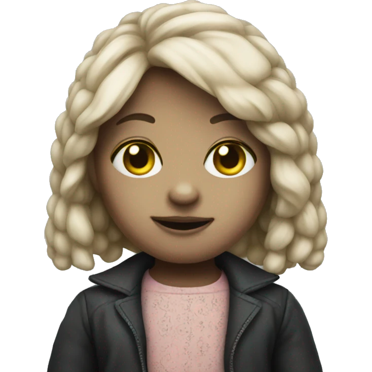 creepy doll emoji