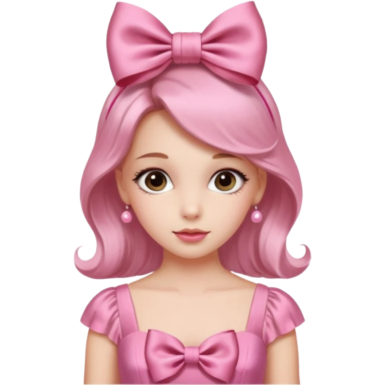 chica girly coquette emoji