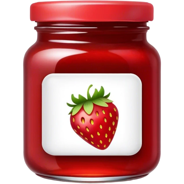 Strawberry jam emoji