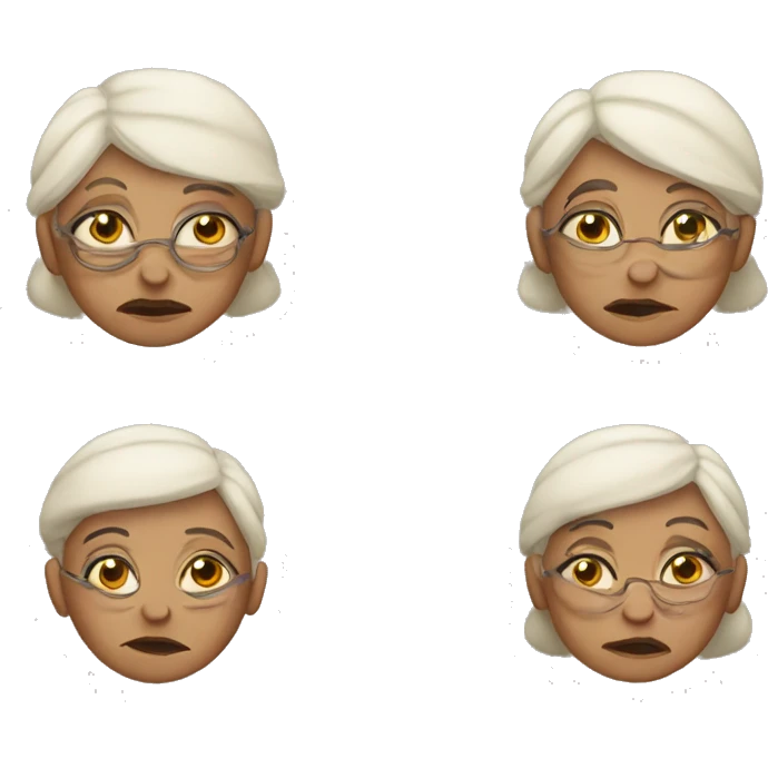 Een thug oma emoji