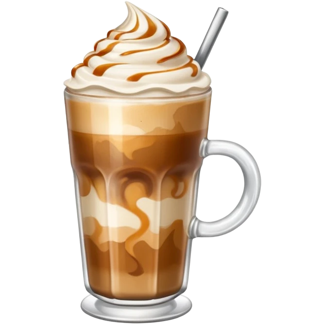 iced cappuccino emoji
