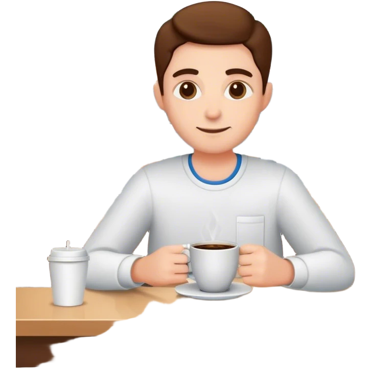 Relaxing at a drug store emoji