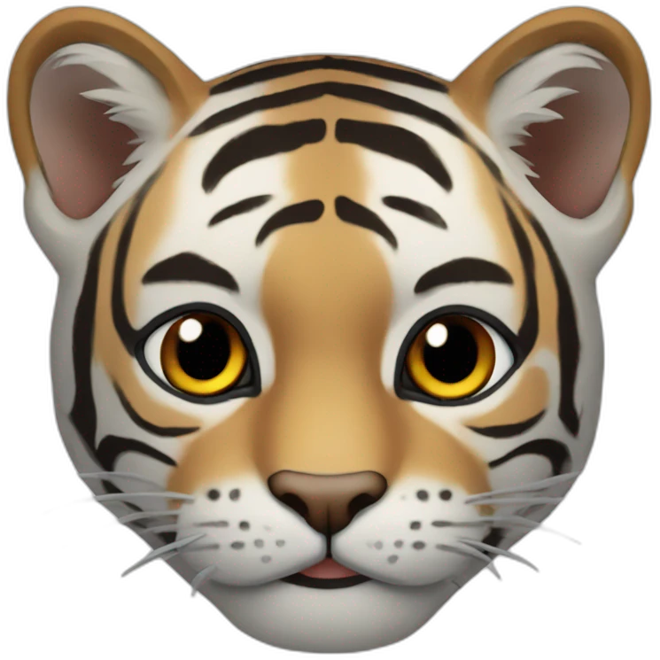 Chat tigré emoji