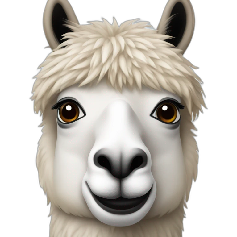 lama face emoji