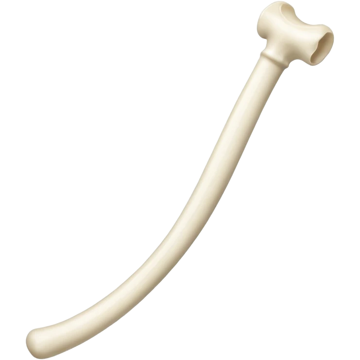 singular long bone emoji