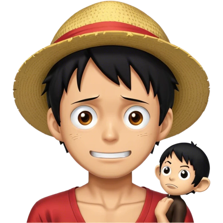 Monkey d luffy emoji