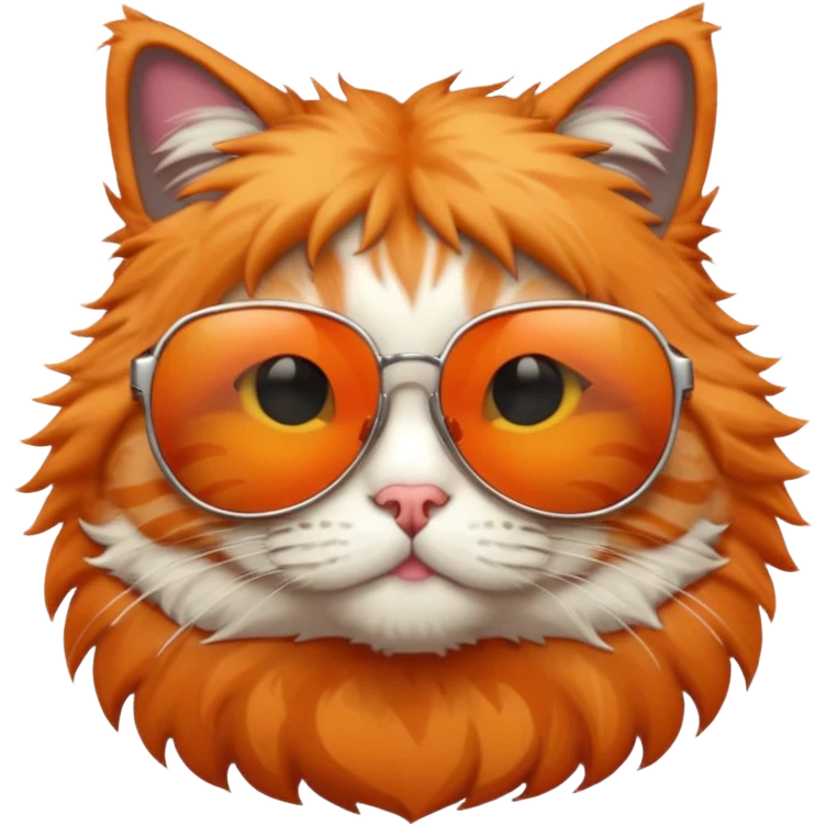 Cat wearing sunglasses emoji
