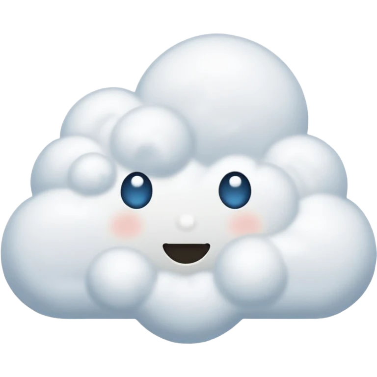Forma de Nube emoji