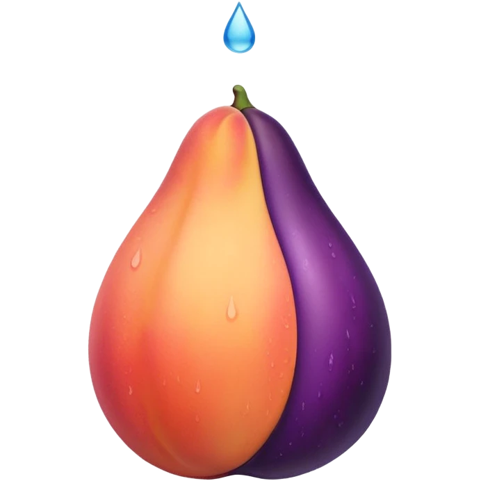 🍆🍑💦 emoji
