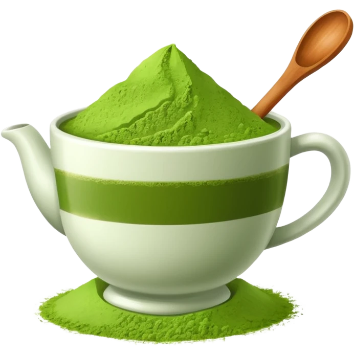 Matcha green tea emoji