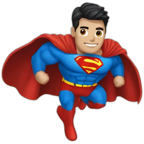 Super man emoji