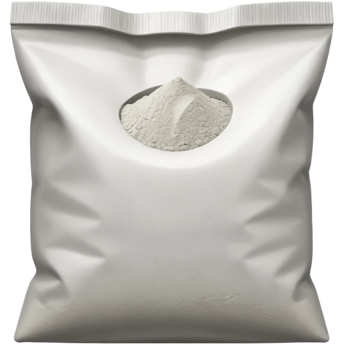 cement powder square bag emoji
