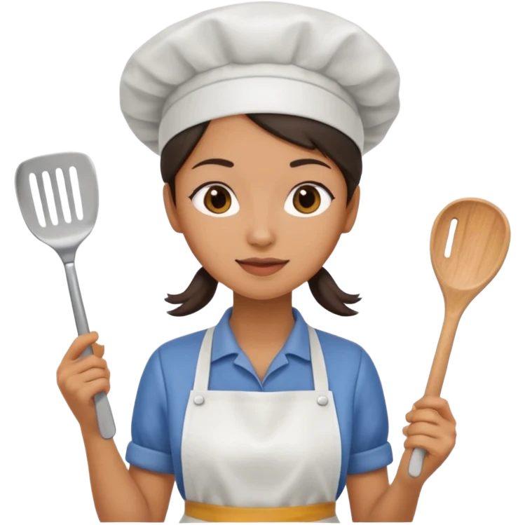 woman kitchen worker emoji