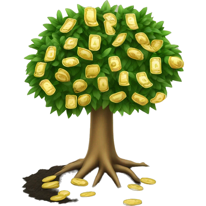 Money tree emoji