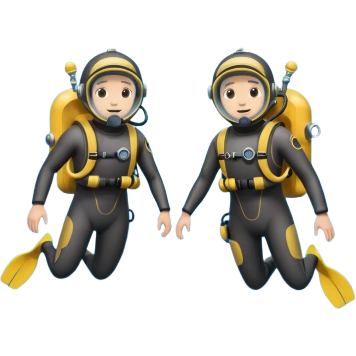 Buceadores comerciales emoji