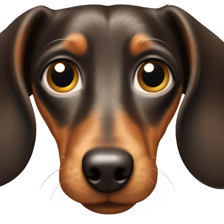 Sausage dog  emoji