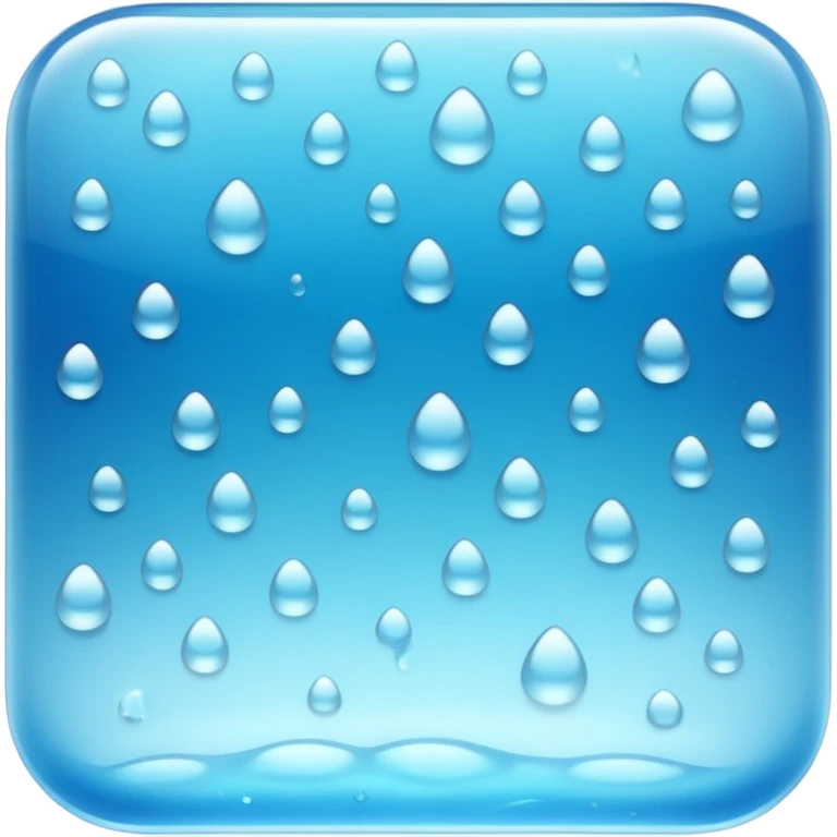 a close-up of a glass surface covered with small water droplets and light fog, as if from steam or humidity — some droplets sliding down slowly — soft reflections and blurred transparency give a realistic misty look — clean, glossy design with gentle lighting emoji