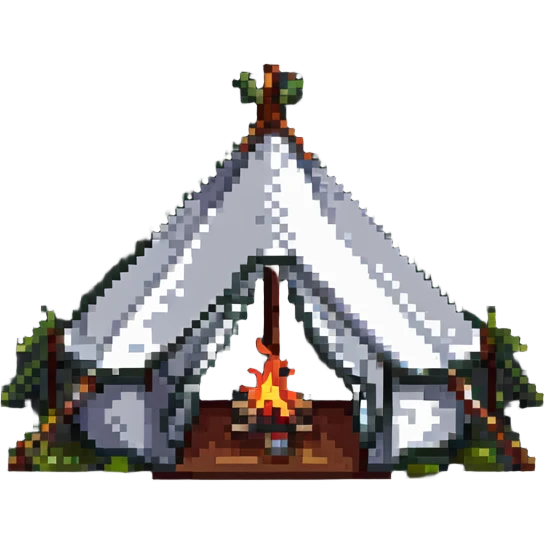 camping tent emoji