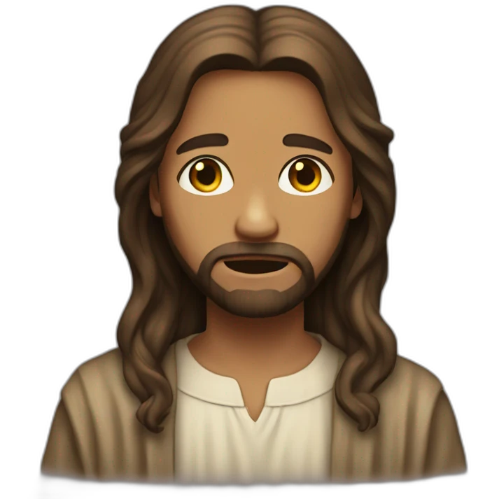 jesus cry like a girl emoji