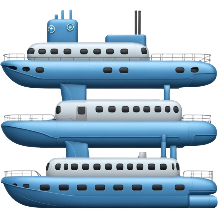 submarine floorplan, interior schematic, showing control room, engine room, bunks, kitchen, flat simple emoji style emoji