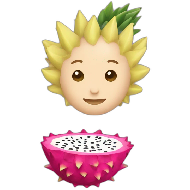 A pitaya  emoji